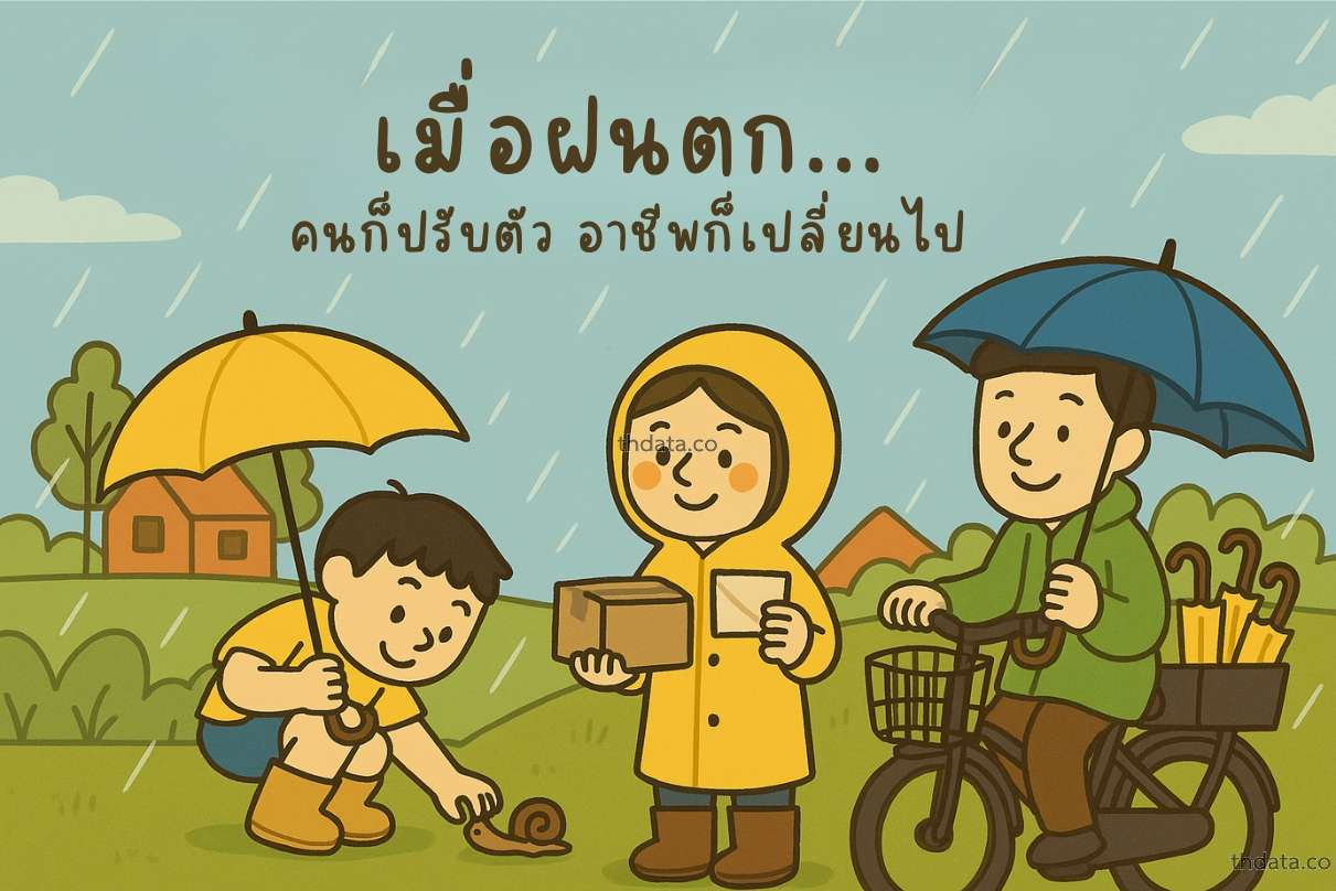 เมื่อฝนตก-คนก็ปรับตัว-อาชีพก็เปลี่ยนไป สมุนไพร เมื่อฝนตก-คนก็ปรับตัว-อาชีพก็เปลี่ยนไป สรรพคุณของเมื่อฝนตก-คนก็ปรับตัว-อาชีพก็เปลี่ยนไป thai-herbs.thdata.co thdata.co